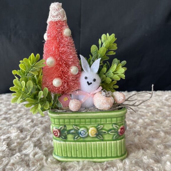 Handcrafted Homemade Easter Spring Holiday Decor 7” - Picture 1 of 5
